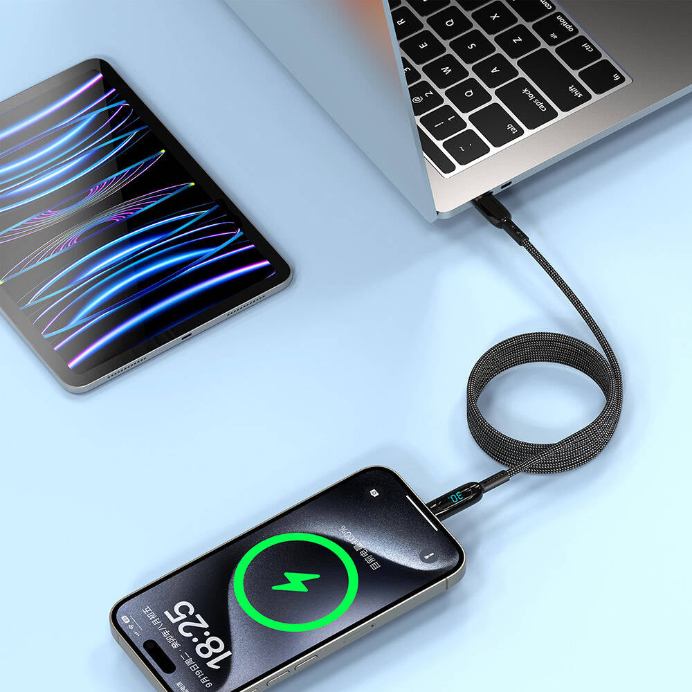 Wiwu Wi-C041 MagQ Çinko Alaşımlı Type-C to Lightning Hızlı Şarj Özellikli Data ve Şarj Kablosu 30W Wiwu Wi-C041 MagQ Çinko Alaşımlı Type-C to Lightning Hızlı Şarj Özellikli Data ve Şarj Kablosu 30W